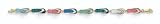 14K Lg Opal D/C Flip-Flop Brac - GHES1869