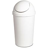10.5 Gallon White Trash Can by Sterilite - Wastebasket