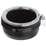 Voigtlander Micro 4/3 Adapter for using Nikon F Lenses on Micro 4/3 Cameras ....