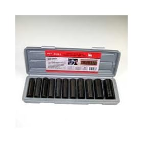 12 PC 1/2 DEEP IMPACT SAE - AUTOMOTIVE TOOLS