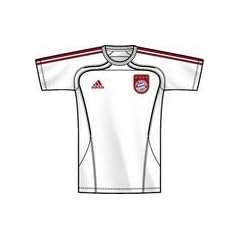 ADIDAS FC BAYERN M�NCHEN T-SHIRT WEISS 2010/2011 [KIDS]