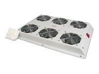 DIGITUS Dachluefter 48,3cm 19Zoll fuer Serverschraenke 6Luefter schwarz inkl. Thermostat Preisvergleich