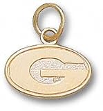 Georgia Bulldogs Solid 10K Gold ''G'' 5/16'' Pendant