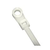 7 Natural Wire Tie 100  Pack 50lb Tensile w Mt. Head (KTI77070) Category: Wire Ties by K Tool