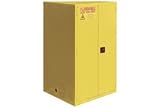 Flammable Cabinet With Self Close Double Door 60 Gallon