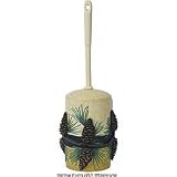 Pinecone Lodge Toilet Brush Holder