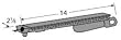Cast Iron Pipe Burner for Broilmaster, Brinkmann, Charmglow, ProChef, DCS, Lynx, Fire Magic, Aussie, Centro, Charbroil, Coleman, Glen Canyon, Jenn-Air, Kirkland, Nexgrill, Sams, Sterling Forge, Turbo, Ellipse and Uniflame Grills