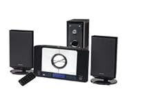 Soundmaster DISC 4220 Design-Stereo-Anlage zur Wandmontage mit Subwoofer, Encoding Funktion und RDS