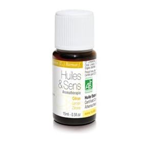 Huiles & Sens - huile essentielle citron (bio) - 5 ml