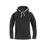 Musto Zara Phillips Hooded Fleece - Black/Titanium - 14