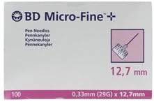 BD Micro-fine + 12.7mm Pen Needles by BD