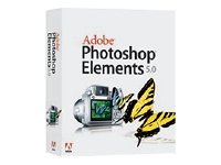 Cover image : PHOTOSHOP ELEMENTS 5 WIN RET FR CD 1U