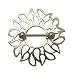Sterling Silver Nipple Ring / Shield, in 14g (Gauge), Sold Individually