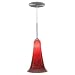 Sea Gull Lighting 94227-6011 Ambiance RX Glass Shade, Molten Red