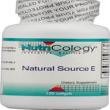 Nutricology Natural Source E, Softgels, 120-Count
