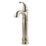 Price Pfister F040DK00 Treviso Single Control Vessel Lavatory Faucet, Brushed Nickel