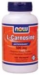 Now Foods L-Carnosine 500 mg - 100 Vcaps 4 Pack
