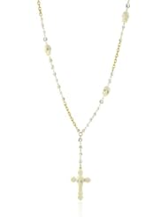 Tarina Tarantino "Iconic" Ivorette Skull Rosary Necklace