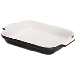 Cuisinart Chef's Classic Ceramic Bakeware 12-Inch Open Rectangular Baker, Black