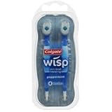 Colgate Wisp portable peppermint mini-brush with freshening bead - 2 ea