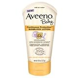 Aveeno Baby Continuous Protection Sunblock Lotion SPF 55 - 4 Oz