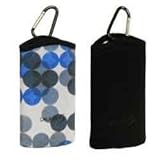 Samsung Neoprene Reversible Sleeve, Black with Blue Pattern for Samsung Gal ....