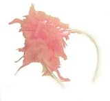 Pink/White Fun Child Feather Headband (Pink or White)