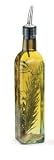 Tablecraft 916 Glass Oil and Vinegar Cruet with Stainless Steel Cap, 16-Ounce