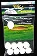 Natural & Bio-degradable, Disposable & Hypo-allergenic - Gertrude's Green Ec'o Golf Towels with 7 "Free" Natural Wood Golf Tees - "Simply Moisten with Water & Unravel" "So Easy" "See FREE Offer"