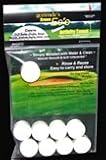 Natural & Bio-degradable, Disposable & Hypo-allergenic - Gertrude's Green Ec'o Golf Towels with 7 Free Natural Wood Golf Tees - Simply Moisten with Water & Unravel So Easy See FREE Offer
