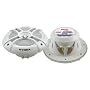 PYLE Hydra PLMRX67 - Marine speaker - 2-way - coaxial - 6.5" - white