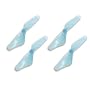 Four (4) Replacement Blue Tail Props (Qty 4) for Mini Infrared Remote Control Electric Helicopter