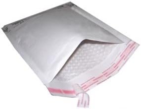 #0 6.5x10" WHITE BUBBLE MAILER PADDED ENVELOPES-250ct