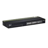 read full review TRENDnet 24-Port GREENnet Ethernet Switch (24 x 10/100Mbps Auto-MDIX RJ-45 ports) TE100-S24g (Black)