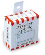 Freezer Labels - Blue Border