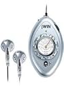 Jwin JXM3SIl Mini Am/Fm Pocket Radio In Silver