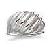 Small Domed Shrimp Style Ring