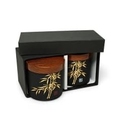 Japanische Teedose Matsudo 2er-Set