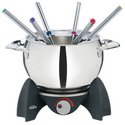 Trudeau Electric 3 in 1 Fondue 11 Piece Set