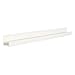 Kate and Laurel Levie Modern Floating Wall Shelf Picture Frame Holder Ledge, White