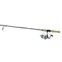 Quantum Optix Spinning Combo Optix Reel with 6'0-Inch Medium 2 Piece Rod