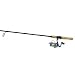 Quantum Optix Spinning Combo Optix Reel with 6'0-Inch Medium 2 Piece Rod