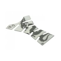 TANKPAD DRACHE, 5 RIPPEN SILBER/TRANSPARENT