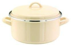 Judge Induction 22cm Casserole - Vanilla