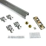Stanley Sliding Door Bypass 60' Steel Track Hardware Kit Model 40-3150