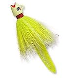 Hot Lips Bucktail 1/2oz Glow/Chartreuse