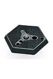 Manfrotto 030- 38 Replacement Hexagonal Quick Release Mounting Plate with 3/8 Thread