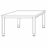 Produkt-Bild: mcbuero.de Schreibtisch 1200x800mm Nussbaum
