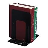 Standard Bookends, 5-7/8x8-3/16x9, Black (OIC93071)