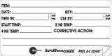 Daydots SupeRemovable HACCP (E) - 2 x 4